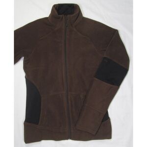 COLUMBIA TITANIUM ~ Polyester Full Zip Jacket ~ Woman's‎ XS - Brown